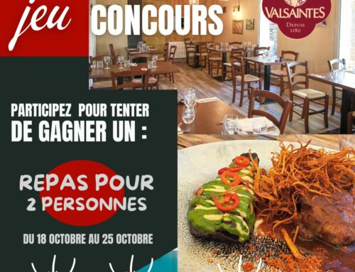 Gagnez un repas pour 2 personnes – Concours facebook